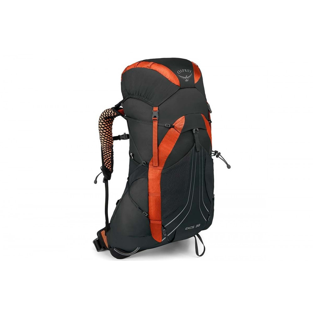 Фото Рюкзак Osprey Exos 38 Blaze Black SM чорний
