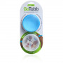 Набір контейнерів Humangear GoTubb 2-Pack Large Clear/Blue фото 0