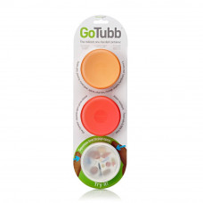 Набор контейнеров Humangear GoTubb 3-Pack Medium Clear/Orange/Red
