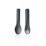 Набор приборов для еды Humangear GoBites Duo gray фото 3