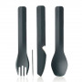 Набір приборів для їжі Humangear GoBites Trio Red фото 1