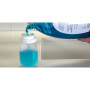 Набор силиконовых бутылочек Humangear GoToob+ 3-Pack Medium Clear/Green/Blue фото 3