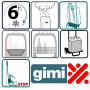 Сумка-візок Gimi Family Thermo 45 Blue фото 6