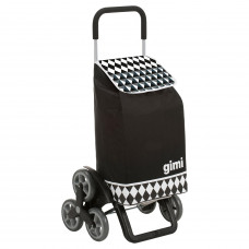 Сумка-тележка Gimi Tris 56 Optical Black