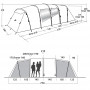 Намет Easy Camp Huntsville Twin 800 Red фото 1