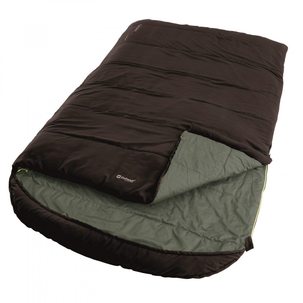 Фото Спальний мішок Outwell Campion Lux Double/-1° C Brown (Left)