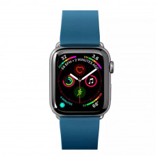 Ремінець LAUT Active з антибактеріального TPU матеріалу для Apple Watch 1-5 розмір 42/44 мм, темний синій (LAUT_AWL_AC_BL)
