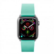 Ремешок LAUT Active из антибактериального TPU материала для Apple Watch 1-5 размер 42/44 мм, мята (LAUT_AWL_AC_MT)