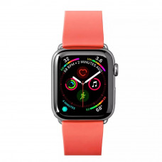 Ремешок LAUT Active из антибактериального TPU материаладля Apple Watch 1-5 размер 42/44 мм, коралловый (LAUT_AWL_AC_P)