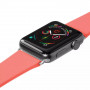 Ремінець LAUT Active з антибактеріального TPU матеріаладля Apple Watch 1-5 розмір 42/44 мм, кораловий (LAUT_AWL_AC_P) фото 1