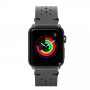 Ремінець LAUT Heritage з міцної перфорованої натуральної шкіри для Apple Watch 1-5 розмір 42/44 мм, сланцево-сірий (LAUT_AWL_HE_GY) фото 0