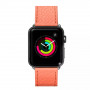 Ремінець LAUT Milano з італійської натуральної шкіри для Apple Watch 1-5 розмір 42/44 мм, кораловий (LAUT_AWL_ML_P) фото 0