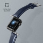 Ремінець LAUT Oxford з преміальної Nappa шкіри для Apple Watch 1-5 розмір 42/44 мм, індиго (LAUT_AWL_OX_BL) фото 5