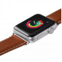 Ремешок LAUT Oxford из премиальной Nappa кожи для Apple Watch 1-5 размер 42/44 мм, тобакко (LAUT_AWL_OX_BR) фото 1