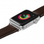 Ремінець LAUT Oxford з преміальної Nappa шкіри для Apple Watch 1-5 розмір 42/44 мм, еспрессо (LAUT_AWL_OX_ES) фото 1