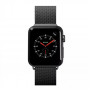 Ремінець LAUT Steel Loop з сталевого міланського плетіння для Apple Watch 1-5 розмір 42/44 мм, чорний (LAUT_AWL_ST_BK) фото 0