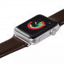 Ремешок LAUT Oxford из премиальной Nappa кожи для Apple Watch 1-5 размер 38/40 мм, эспрессо (LAUT_AWS_OX_ES) фото 1