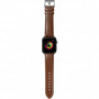 Ремешок LAUT Oxford из премиальной Nappa кожи для Apple Watch 1-5 размер 38/40 мм, эспрессо (LAUT_AWS_OX_ES) фото 4