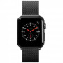 Ремешок LAUT Steel Loop из стального миланского плетения для Apple Watch 1-5 размер 38/40 мм, черный (LAUT_AWS_ST_BK) фото 0