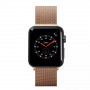 Ремінець LAUT Steel Loop зі сталевого міланського плетіння для Apple Watch 1-5 розмір 38/40 мм, золотий (LAUT_AWS_ST_GD) фото 0