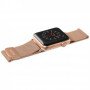 Ремінець LAUT Steel Loop зі сталевого міланського плетіння для Apple Watch 1-5 розмір 38/40 мм, золотий (LAUT_AWS_ST_GD) фото 4