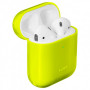 Чохол LAUT CRYSTAL-X для AirPods з твердого ультра легкого прозорого високоякісного полікарбонату, кислотно-жовтий (L_AP_CX_Y) фото 0