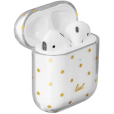 Чехол LAUT Dotty для AirPods из твердого высококачественного поликарбоната, прозрачный (L_AP_DO_C)