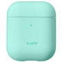 Чохол LAUT HUEX Pastels для AirPods з твердого полікарбонату з м'яким гумовим покриттям, м'ятний (L_AP_HXP_MT) фото 1
