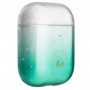Чохол LAUT Ombre Sparkle для AirPods з ультра легкого полікарбонату із захисним покриттям від подряпин і відколів, м'ятний (L_AP_OS_MT) фото 0
