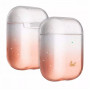 Чохол LAUT Ombre Sparkle для AirPods з ультра легкого полікарбонату із захисним покриттям від подряпин і відколів, персиковий (L_AP_OS_P) фото 0