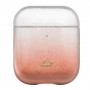Чохол LAUT Ombre Sparkle для AirPods з ультра легкого полікарбонату із захисним покриттям від подряпин і відколів, персиковий (L_AP_OS_P) фото 3