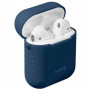 Чохол LAUT Pod для AirPods з високоякісної силіконової гуми з захисним шаром від подряпин і потертостей, блакитний (LAUT_AP_POD_BL) фото 0