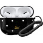 Чохол LAUT Dotty для AirPods Pro, твердий полікарбонат, чорний з білими крапками (L_APP_DO_BK) фото 1