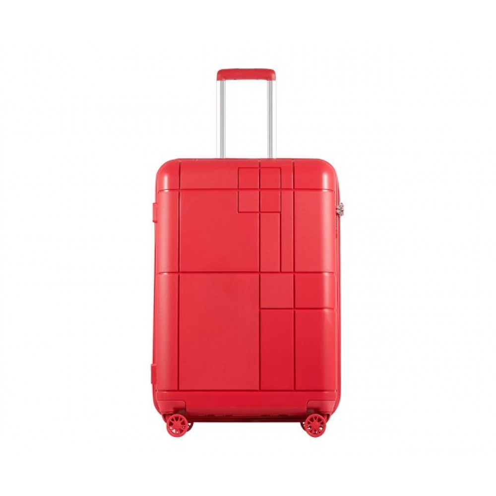 Фото Валіза на 4-х колесах Echolac Monogram (M) 61 л Red (ECPW003-402-20)