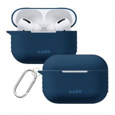 Чехол LAUT Pod для AirPods Pro, силикон, голубой океан (L_APP_POD_BL)