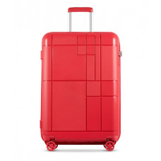 Чемодан на 4-х колесах Echolac Monogram (L) 95 л Red (ECPW003-401-20)