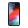 Чохол-накладка LAUT Flora для iPhone X / XS з преміальної штучної шкіри з тисненням рельєфним малюнком, синій (LAUT_IP18-S_FL_BL) фото 2