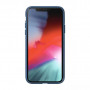 Чохол-накладка LAUT Flora для iPhone XR з преміальної штучної шкіри з тисненням рельєфним малюнком, синій (LAUT_IP18-M_FL_BL) фото 2