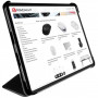 Чохол-книжка Macally Protective case and stand для iPad Pro 12.9 (2020/2018) з преміальної PU шкіри, чорний (BSTANDPRO4L-B) фото 6