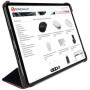 Чохол-книжка Macally Protective case and stand для iPad Pro 12.9 (2020/2018) з преміальної PU шкіри, коричневий (BSTANDPRO4L-BR) фото 5