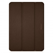 Чехол-книжка Macally Protective case and stand для iPad Pro 11 (2020/2018) из премиальной PU кожи, коричневый (BSTANDPRO4S-BR)