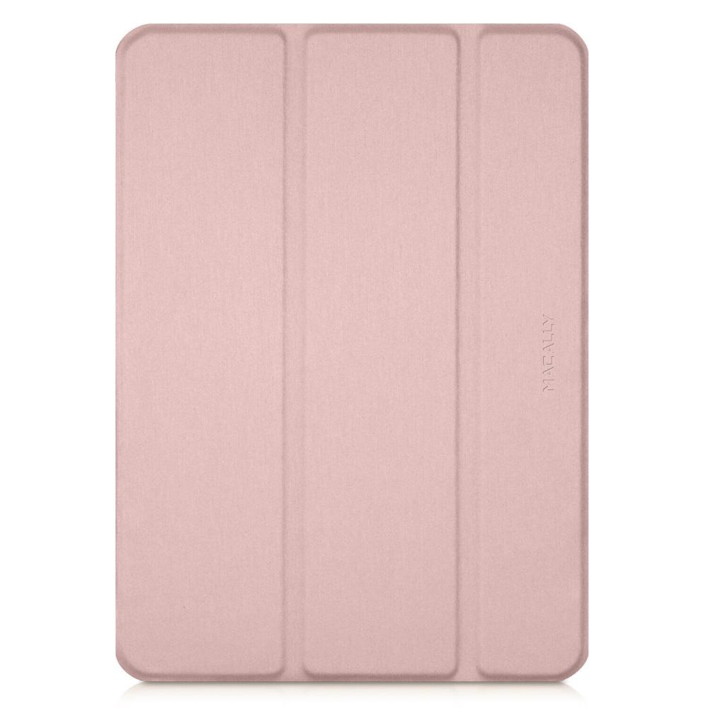 Фото Чохол-книжка Macally Protective case and stand для iPad Pro 11 (2020/2018) з преміальної PU шкіри, рожевий (BSTANDPRO4S-RS)