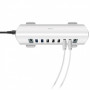 Хаб Macally для USB-A 3.0 порту на 2 USB-C 3.1 порту / 3 порту USB-А 3.0 / 4 порту USB-А 2.0 (всього 9 портів), алюміній (TRIHUB9-EU) фото 3
