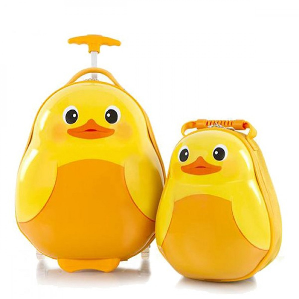 Фото Набор Чемодан на 2-х колесах + Рюкзак Heys Travel Tots 13,8 л Duck (HE13030-3199-00)
