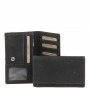 Портмоне кожаное вертикальное Enrico Benetti Black (EB67010 001) фото 1