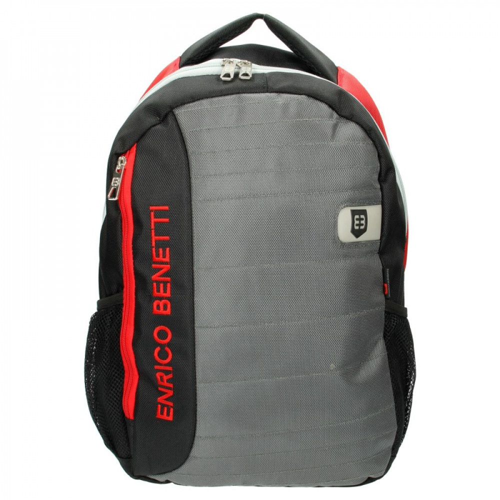 Фото Рюкзак для ноутбука 15.6 Enrico Benetti Montserrat 25 л Black-Grey-Red (EB47070 064)