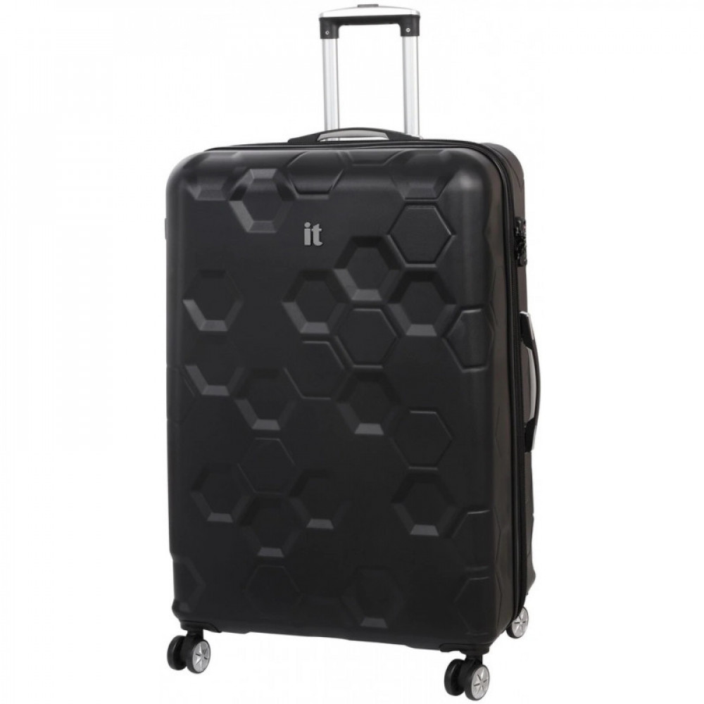 Фото Чемодан на 4-х колесах IT Luggage Hexa 128 л Black (IT16-2387-08-L-S001)