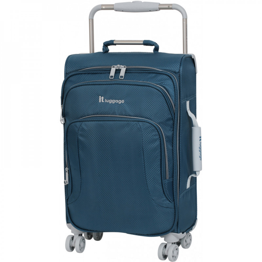 Фото Чемодан на 4-х колесах IT Luggage New York 31 л Blue Ashes (IT22-0935i08-S-S360)
