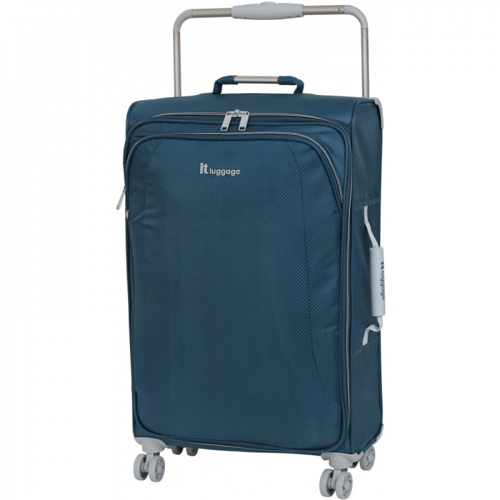 Фото Чемодан на 4-х колесах IT Luggage New York 56 л Blue Ashes (IT22-0935i08-M-S360)