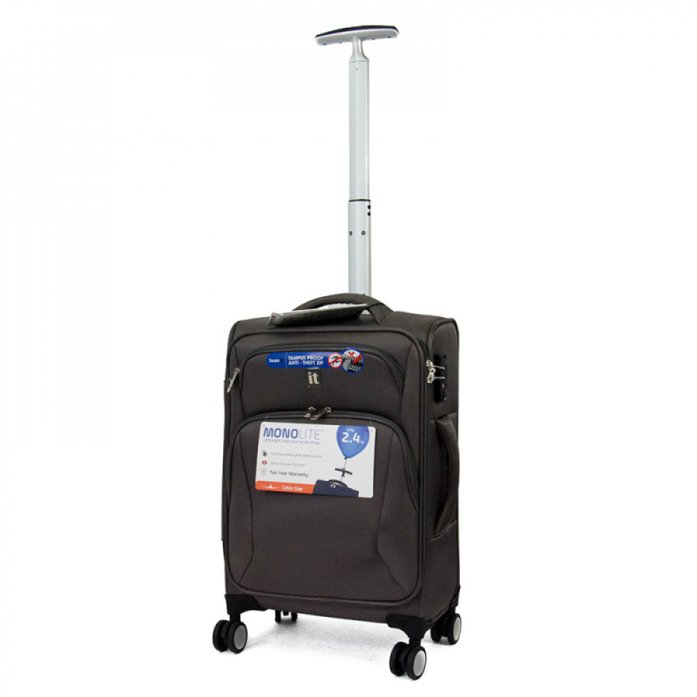 Фото Чемодан на 4-х колесах IT Luggage Satin 35 л Dark (IT12-2225-08-S-S755)